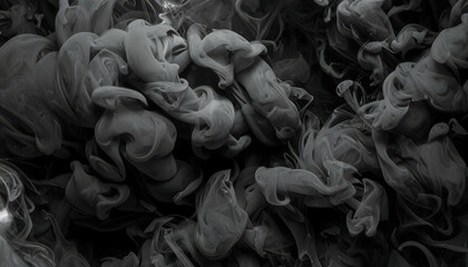 Dark smoke swirling texture