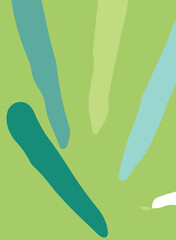 abstract background with green waves design, background green illustration graphic