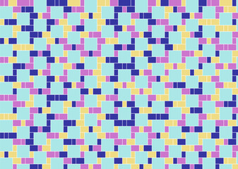 幾何学的なタイル模様 背景