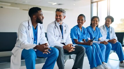 Diverse Medical Team Collaboration and Communication for Modern Healthcare Excellence