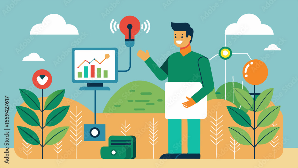 Poster an aipowered detection system that can identify and track crop diseases providing early warnings and