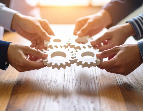 Problem Solving: Business Leaders Working Together as a Team to Demonstrate Solutions 140