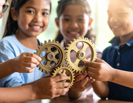 Problem Solving: Children Working Together as a Team to Solve an Issue 147