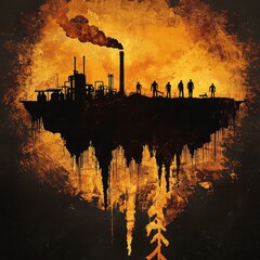 Fossil fuels nonrenewable resource coal oil gas energy generation climate problem greenhouse emissions global warming environmental degradation finite supply