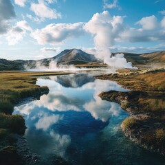 Geothermal energy renewable power earth heat extraction clean energy source sustainable electricity low emissions eco-friendly technology environment innovation infrastructure