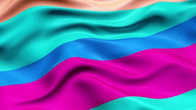 An abstract wavy gradient background video
