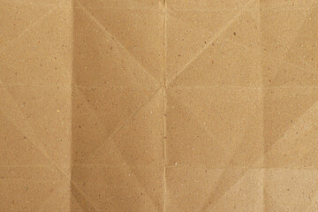 Geometric Brown Kraft Paper Texture

