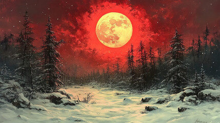 Naklejka premium AtmosphericChill 