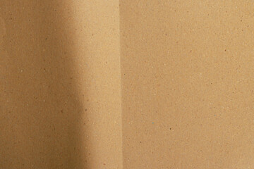 Vertical Fold Kraft Paper Texture

