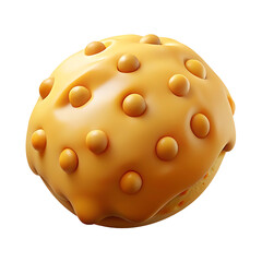 Fototapeta premium Delicious Glazed Cookie with Chocolate Chips