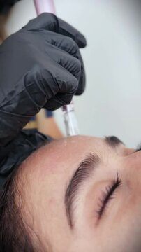 Skincare close up