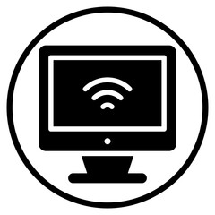 wifi glyph icon