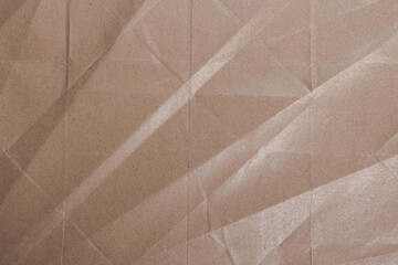 Diagonal Folded Brown Paper Texture


