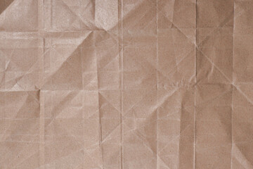 Fototapeta premium Folded Brown Paper Texture Background