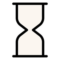 hourglass vector icon