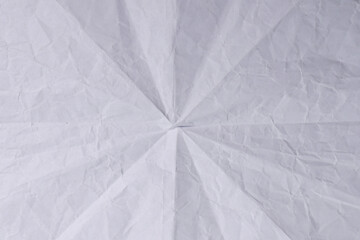 White Radial Folded Paper Texture