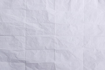 Folded Wrinkled White Paper Texture Background

