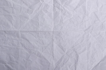 Wrinkled White Paper Texture Background

