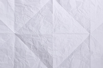 Geometric Folded White Paper Texture Background


