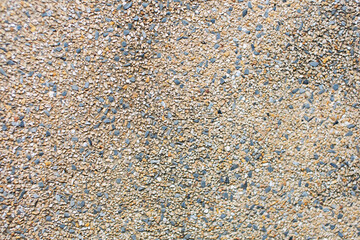 Multi-colored stone flake floor close-up photo