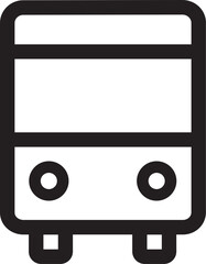 Bus - Simple Minimalist Icon