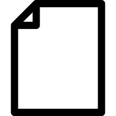 Document - Simple Minimalist Icon
