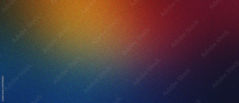 Aufkleber blue, khaki and brown gradient noise texture soft and abstract faded grain style for visual digital 