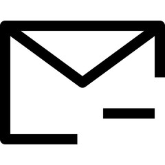 Email Remove - Simple Minimalist Icon