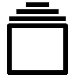 Obraz premium Menu - Simple Minimalist Icon