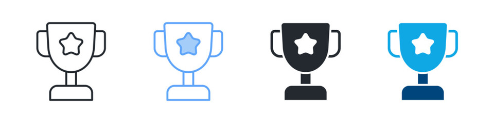 Pride Icon Set Multiple Style. Designed In Outline, Blue, Glyph, Dual Tone