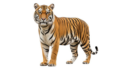 Obraz premium Majestic Tiger On Black Background