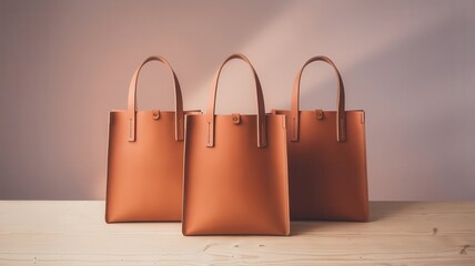 Elegant minimalist leather tote bags for everyday sophistication and style