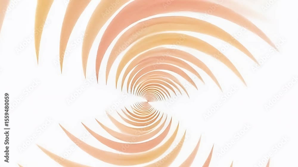 Poster spiral swirls: an artistic swirl of warm, inviting colors, representing dynamic motion and boundless