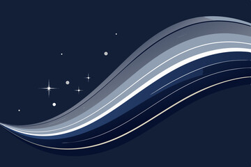 luxurious dark navy backdrop flowing smooth elegant modern clean premium stage rich