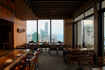 interior of a restaurant