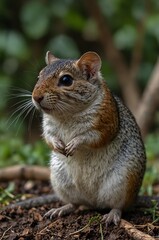 Obraz premium squirrel in the park