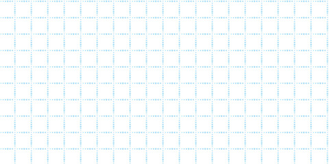 Blue abstract graph paper background isolated on white