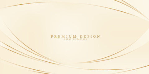 Abstract white and pastel orange background. smooth abstract background, blurred pattern. wave background.