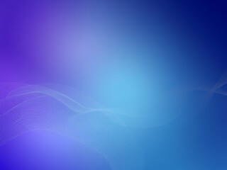 Obraz premium A gradient background with shades of purple and blue colors and subtle wave like pattern in the corner