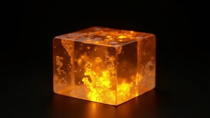 Obraz premium burning candle light