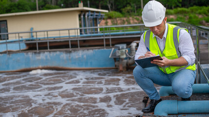 A wastewater treatment engineer is investigating the faults in the wastewater treatment system for...