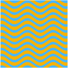 Abstract Wavy Lines Curvy Background Summer Design Template