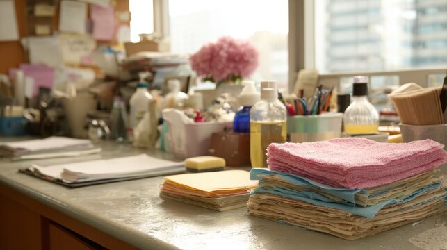 Regular cleaning and organizing of offices and shared spaces create a clutter-free workspace that boosts productivity.
