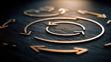 In systems theory, causal loops create continuous feedback, driving growth or decline through interconnected cause and effect.
