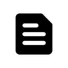 Mobile phone sim card icon with chip on transparent background representing cellular connectivity and telecommunications
