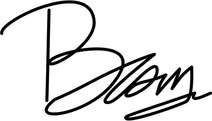Handwritten Signature