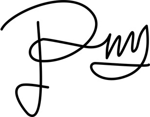 Handwritten Signature