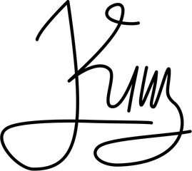 Handwritten Signature