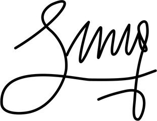 Handwritten Signature