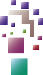 abstract background with squares